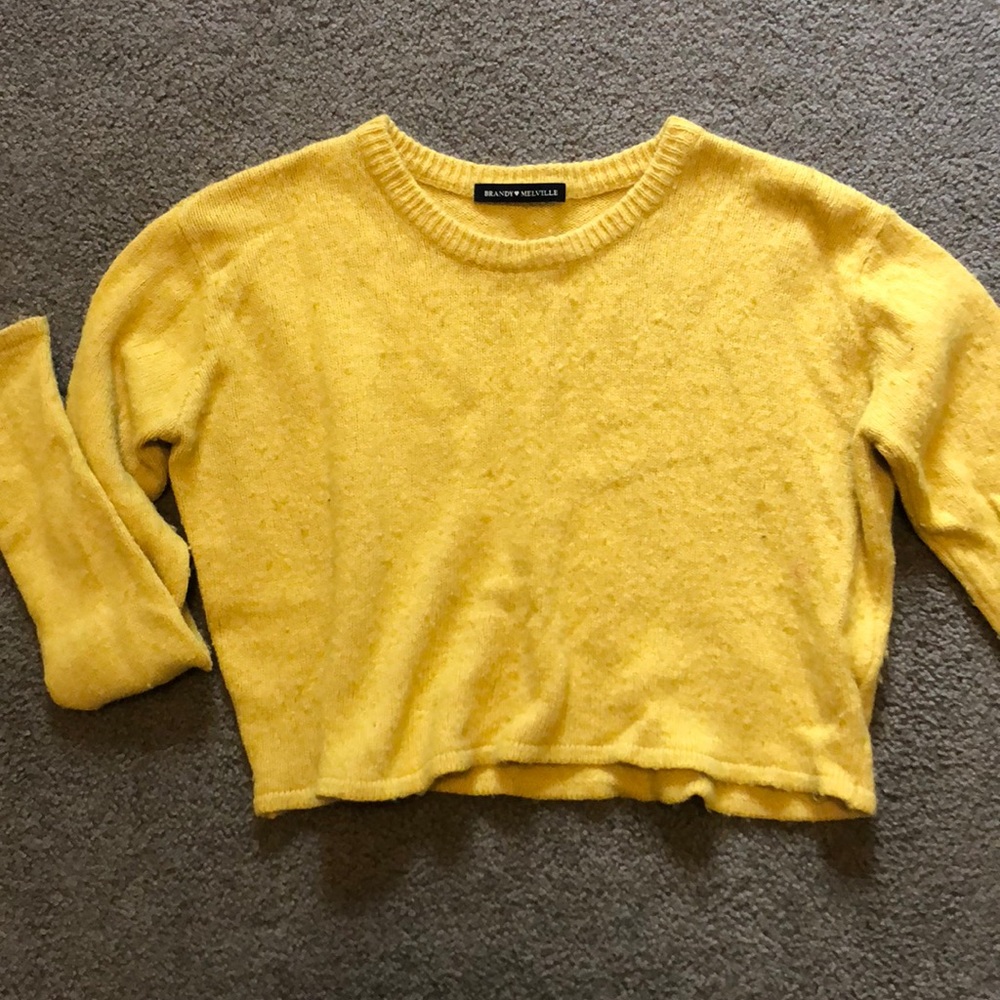 Cropped sweater